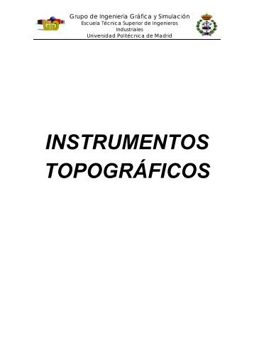 instrumentos topográficos - OCW UPM - Universidad Politécnica de ...