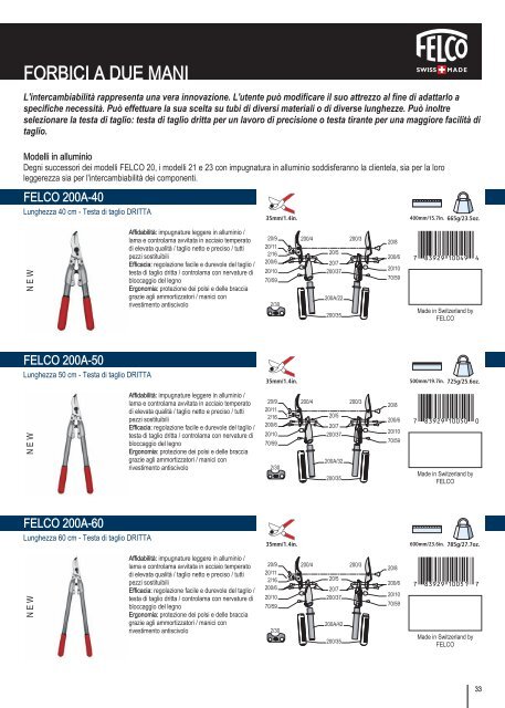 Scarica il Catalogo Generale FELCO - Costruiamoinsieme.ch