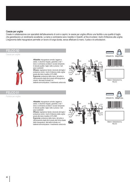 Scarica il Catalogo Generale FELCO - Costruiamoinsieme.ch