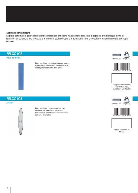 Scarica il Catalogo Generale FELCO - Costruiamoinsieme.ch