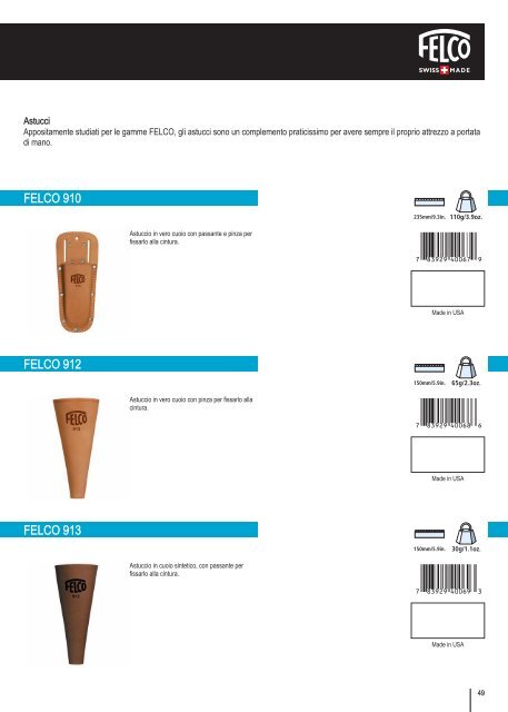 Scarica il Catalogo Generale FELCO - Costruiamoinsieme.ch