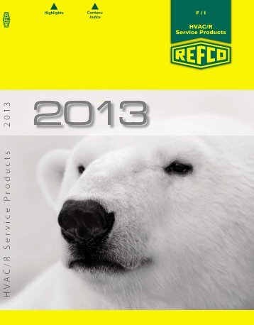 Catalogo generale (PDF, ca. 8 MB) - Refco Manufacturing Ltd.