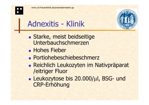 Differentialdiagnostik der Appendizitis