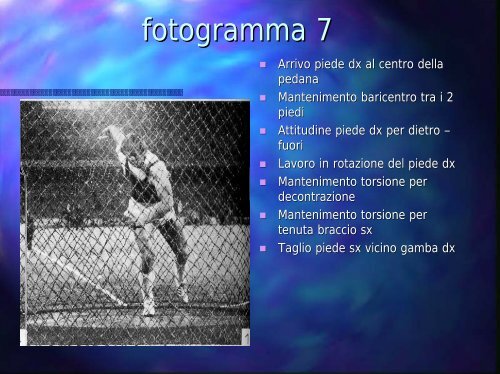 La tecnica del lancio del disco in 11 fotogrammi ... - Fidal Piemonte