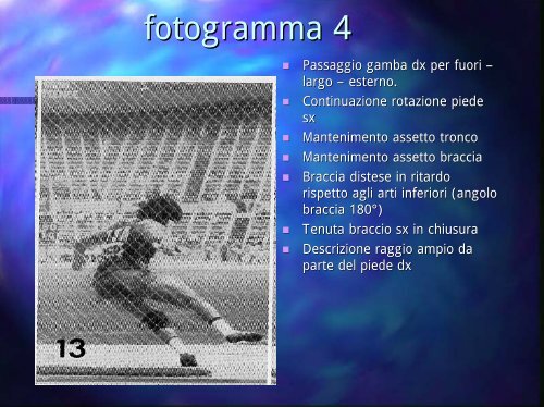 La tecnica del lancio del disco in 11 fotogrammi ... - Fidal Piemonte