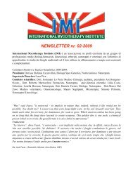 newsletter_IMI_nr 2_2009.pages - International Mycotherapy Institute