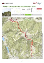 Sentiero turistico Tappa no. 17 dell'Alpe-Adria-Trail: Bad ...