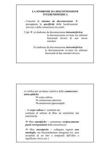 - Concetto di sintomo da disconnessione ... - SognoPsicologia