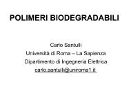 Polimeri biodegradabili (2008) - carlo santulli home page