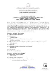 volantino in PDF - Centro di Psicologia e Analisi Transazionale