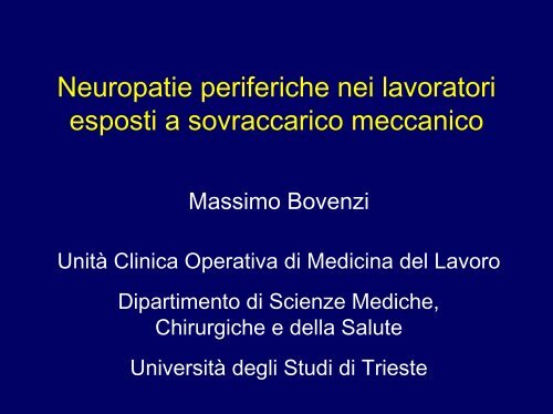 Massimo Bovenzi - Aicod