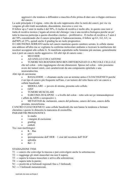 Sbobinature complete Anatomia Patologica - SunHope