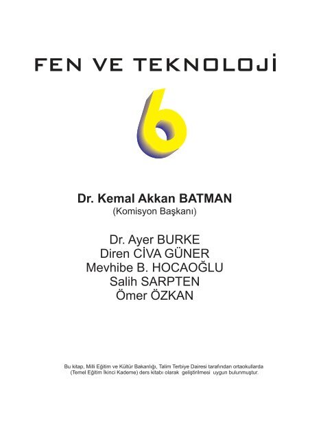 Dr. Kemal Akkan BATMAN Dr. Ayer BURKE Diren C VA GÜNER ...