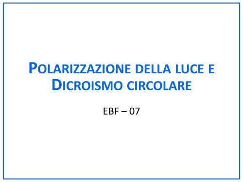 Dicroismo circolare