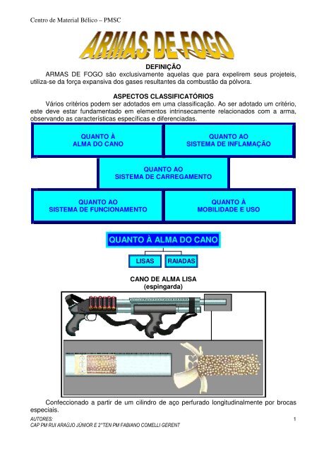 Apostila balística forense - MPSC