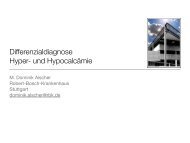 Vortrag (PDF-Datei, 2 MB) - Robert-Bosch-Krankenhaus