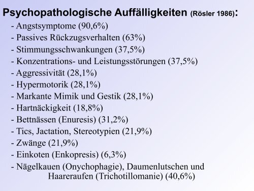 Folien des Vortrags zum Mutismus