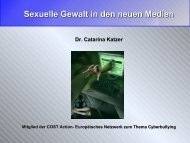 Sexuelle Gewalt in neuen Medien - Violetta