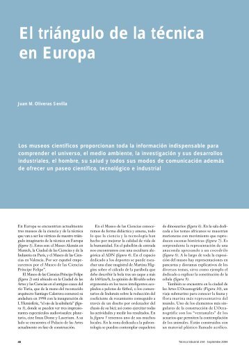 El triángulo de la técnica en Europa - Técnica Industrial