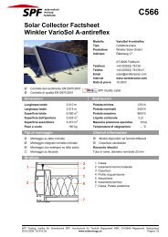 Solar Collector Factsheet Winkler VarioSol A-antireflex