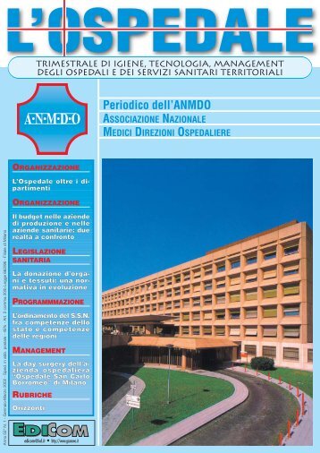 “Ospedale San Carlo Borromeo” di Milano - ANMDO