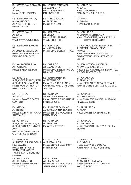 anno scolastico 2007 - 2008 numero 1 - novembre 2007 periodico ...