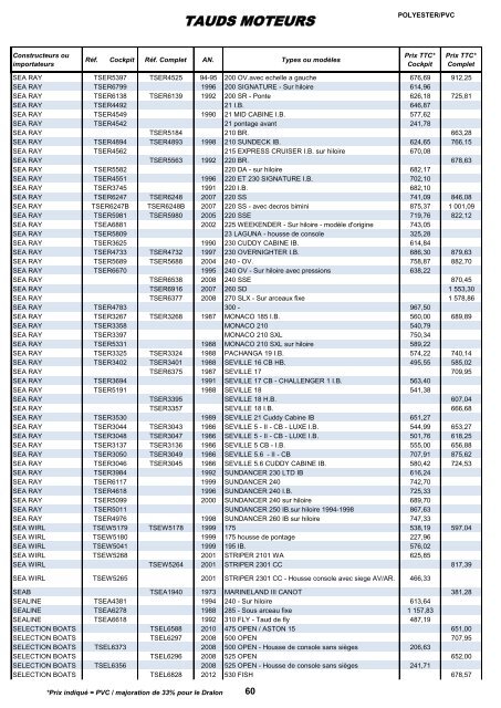 TAUDS MOTEURS - Astc-france.com