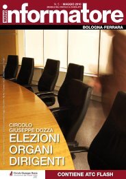 ELEzioNi oRgaNi DiRigENTi - Circolo Dozza ATC