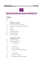 PROGETTAZIONE DEL BOOK INFORMATICO - Vernimark