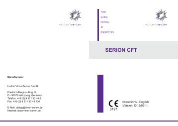 SERION CFT - virion\serion