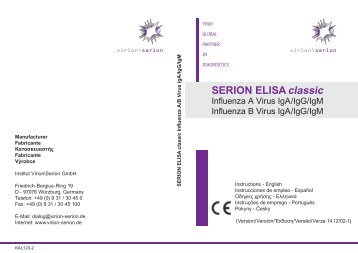 SERION ELISAclassic - virion\serion