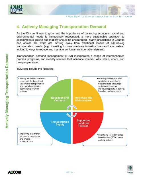 A New Mobility Transportation Master Plan for London