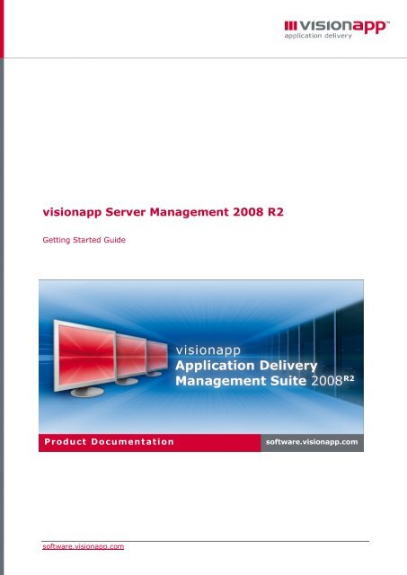 visionapp Server Management 2008 R2