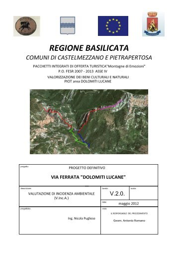 Valutazione di Incidenza - Valutazioneambientale.Regione ...