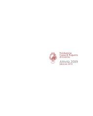 dei Beni Culturali ed ambientali - Fondazione Livorno