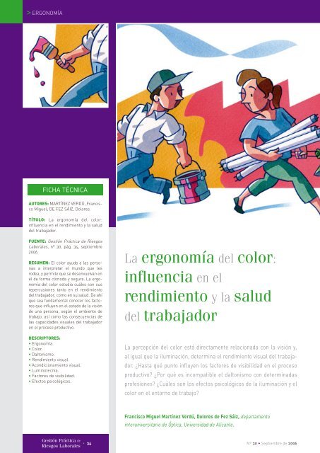 La Ergonomía Del Color Influencia En El Rendimiento Y La