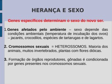 HERANÇA E SEXO