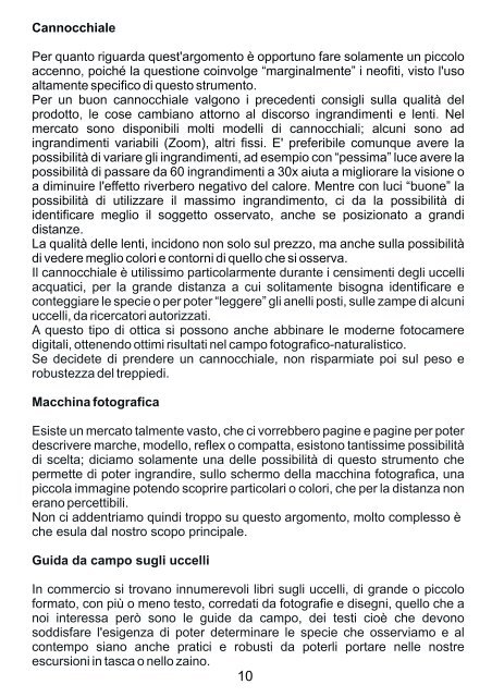 Manuale BW.cdr - Gruppo Natura Bellunese