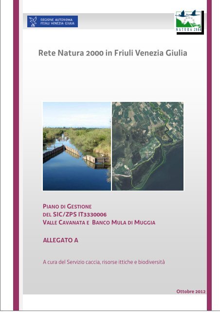 valle cavanata e banco mula di muggia - Regione Autonoma Friuli ...