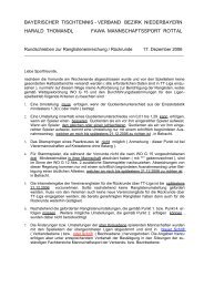 BAYERISCHER TISCHTENNIS - VERBAND - Vilstal.Net