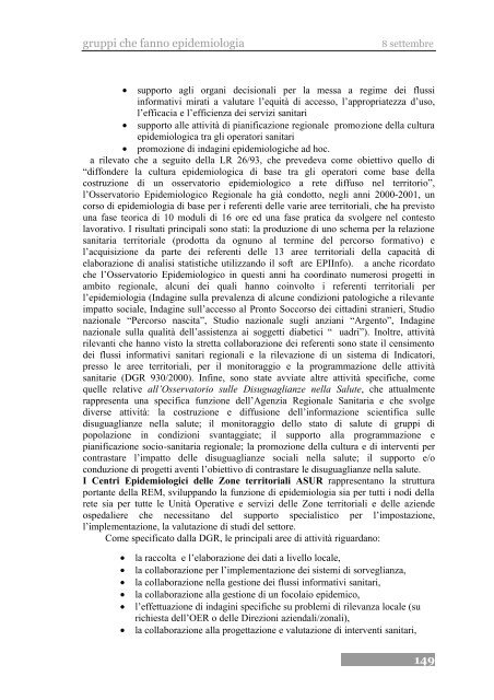 Auditorium - Associazione Italiana di Epidemiologia