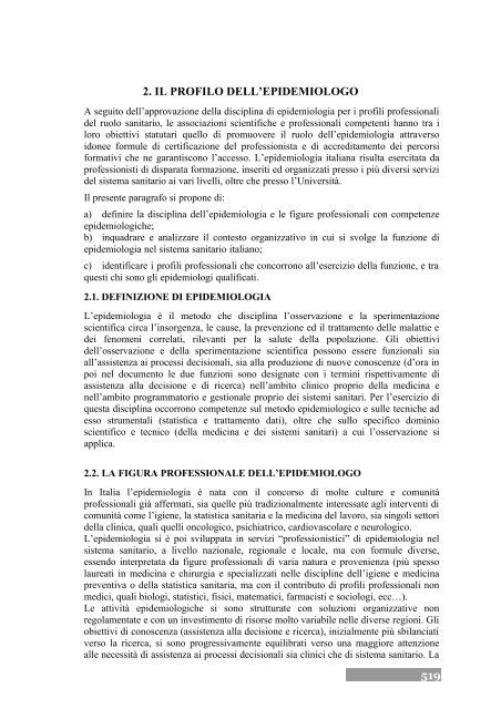 Auditorium - Associazione Italiana di Epidemiologia