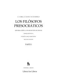 LOS FILÓSOFOS PRESOCRÁTICOS - inicio