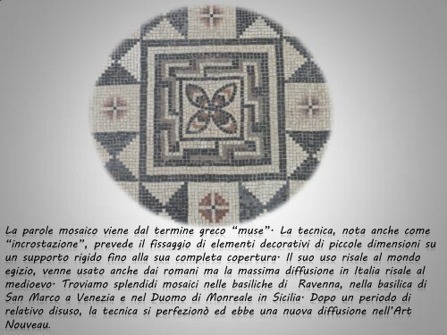 Pdf Per Il Mosaico Liceo Artistico Enzo Rossi