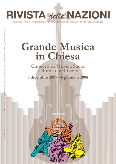 Grande Musica in Chiesa - Rivista delle Nazioni