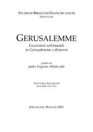 GERUSALEMME