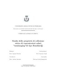 Tesi Letizia Zampierolo - Corso di Laurea in Matematica