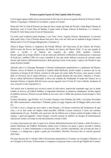 Potenza acquistò il posto di Città Capitale della Provincia.pdf