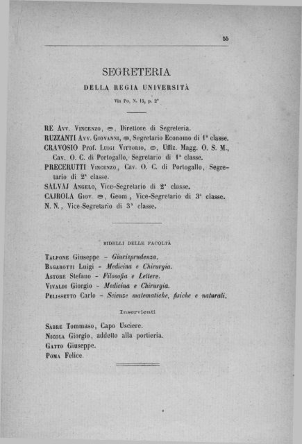 REGIA UNIVERSITÀ DEGLI STUDI - Università degli Studi di Torino