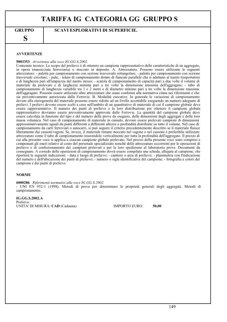 II parte - Elenco prezzi 2010 (.pdf 6242 KB ) - Grandi Stazioni S.p.A.